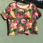 Foncy Floral Crop Top