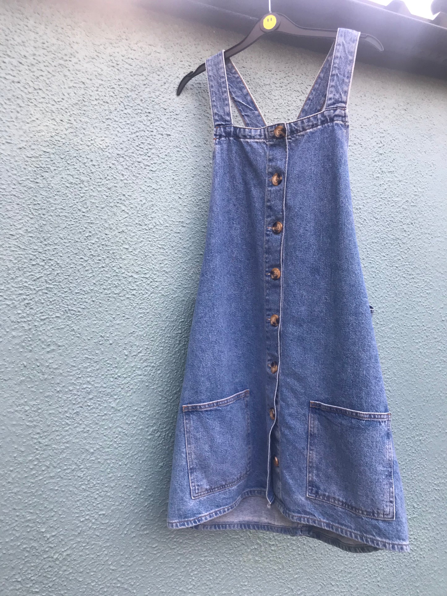 Long Dungaree Dress