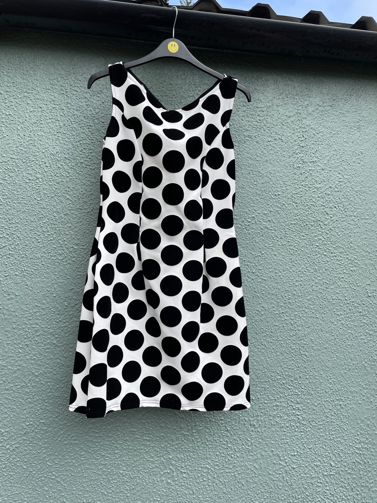 Black and White Polka Dot Dress