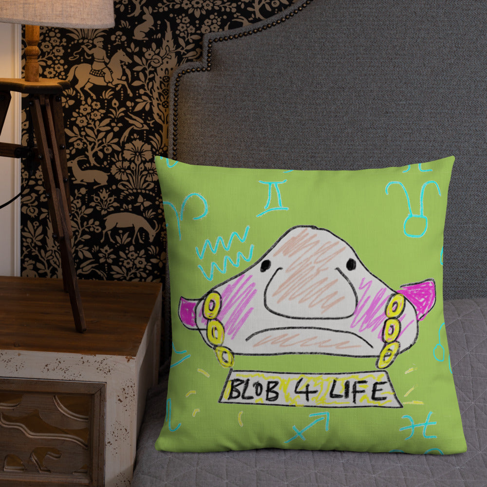 Blob 4 Life Green - Cushions