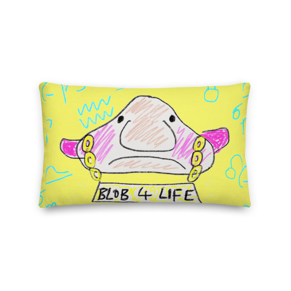 Blob 4 life Yellow - Cushions