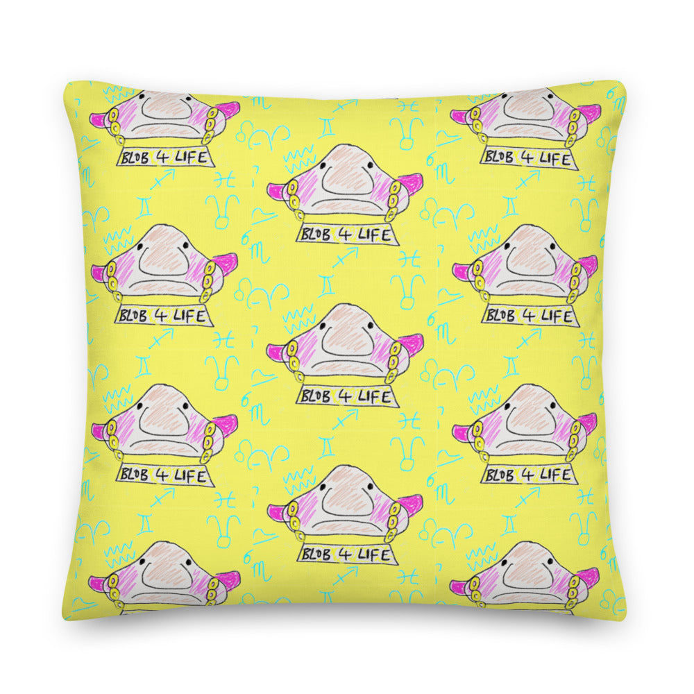 Blob 4 life Yellow - Cushions