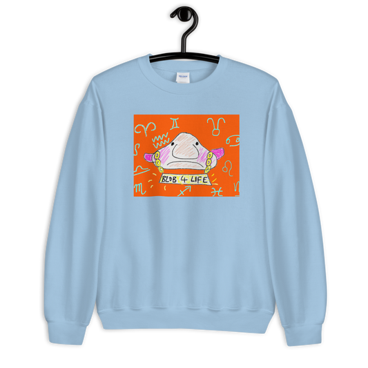 Blob 4 Life Orange - Blue Jumper