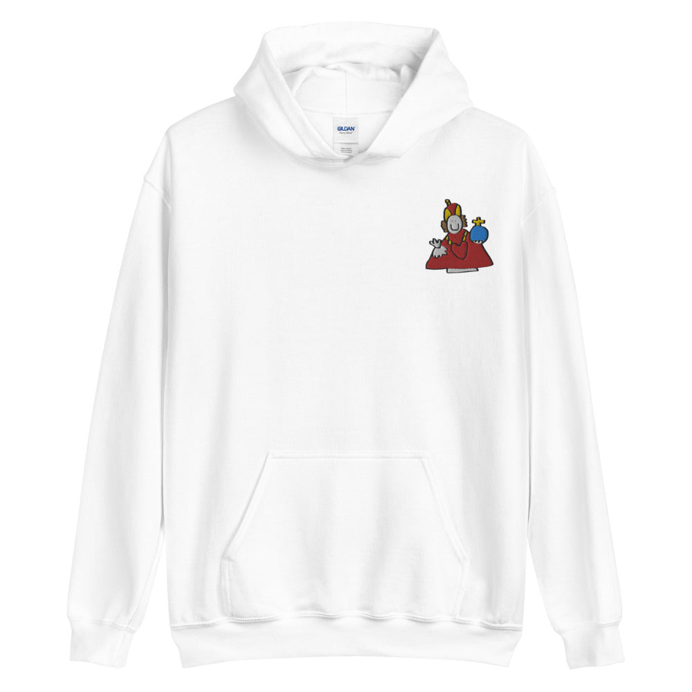 White Child of Prague Hoodie - Embroidered