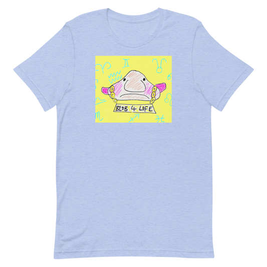 Blob 4 Life Yellow - Blue T-Shirt