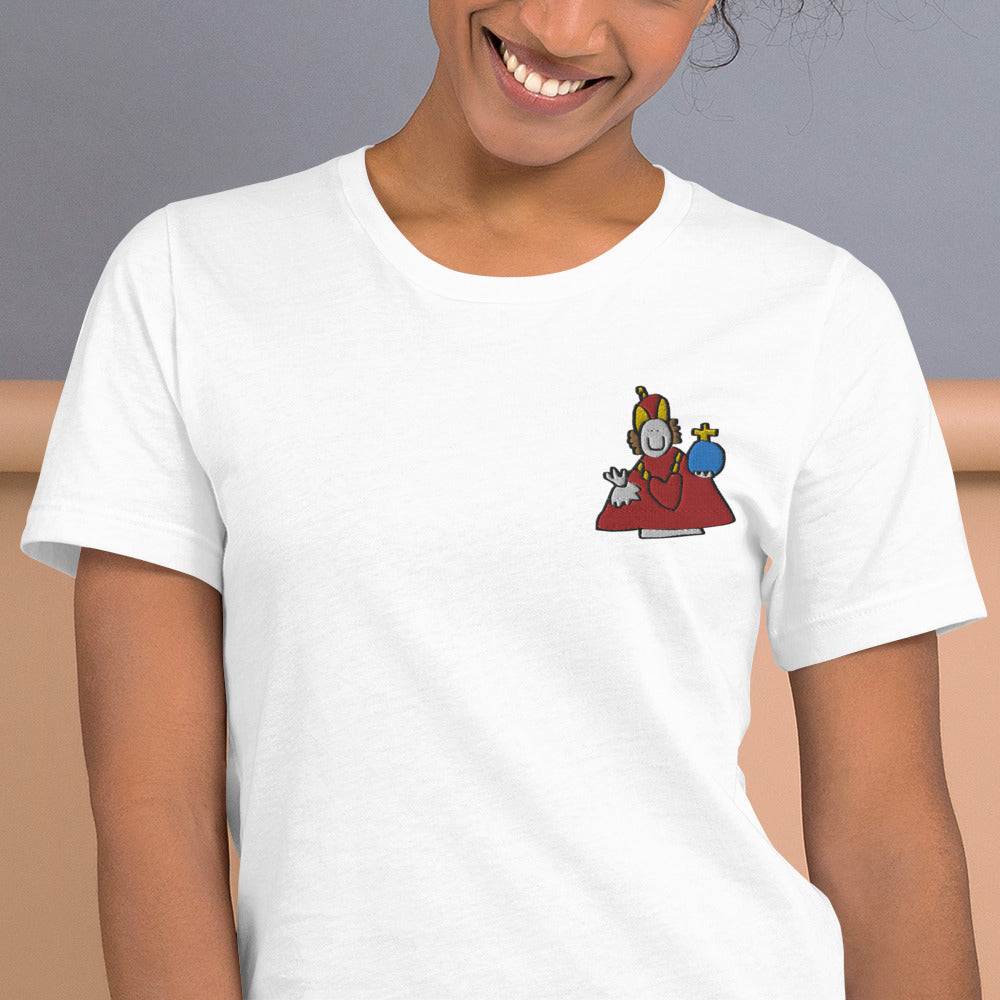 Child of Prague - Embroidered White T-Shirt